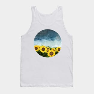 Sunflower Field Tank Top